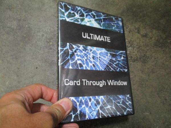 セロで有名になった ガラスにカード 貫通 手品 種明かし DVD マジック 宴会芸 パーティー 飲み会 合コン拍卖