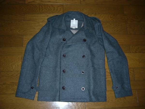 nonnative ノンネイティブ メルトン ピーコート 灰系3P/拍卖