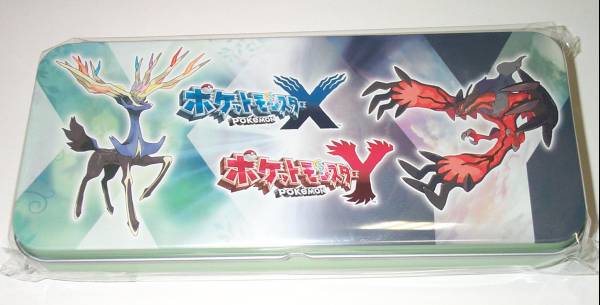 ポケットモンスター X Y ヤマダ電気 特典 缶ペンケース 新品拍卖