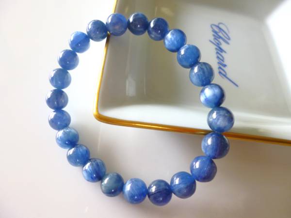 ☆希少☆勇気の石☆断捨離☆サポートストーン☆ ☆魅惑の石☆ ☆カイヤナイト☆ ☆8mm☆ ☆16cm☆拍卖