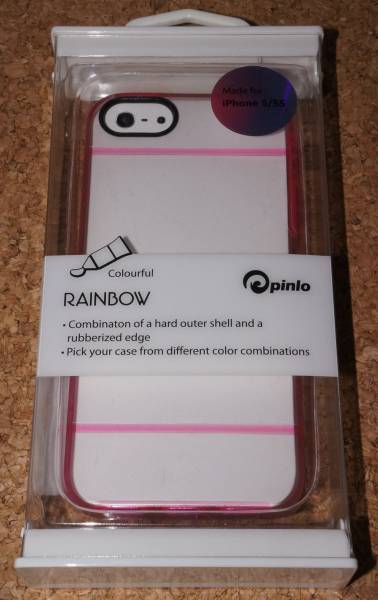 ★新品★Pinlo Rainbow iPhone5/5s/SE ハードケース Red拍卖