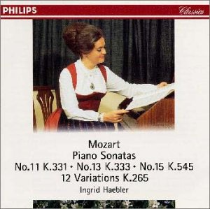 へブラー モーツァルト ピアノ・ソナタ 第11・13・15番 トルコ行拍卖