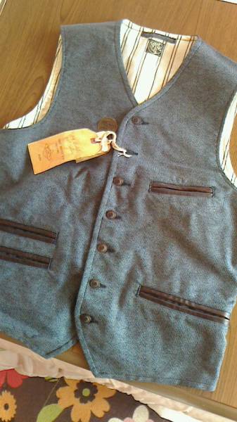 SALE! '送料込★東洋 SUGAR CANE シュガーケーン SC13423 12.5ozモールスキンベスト アメカジ 38拍卖