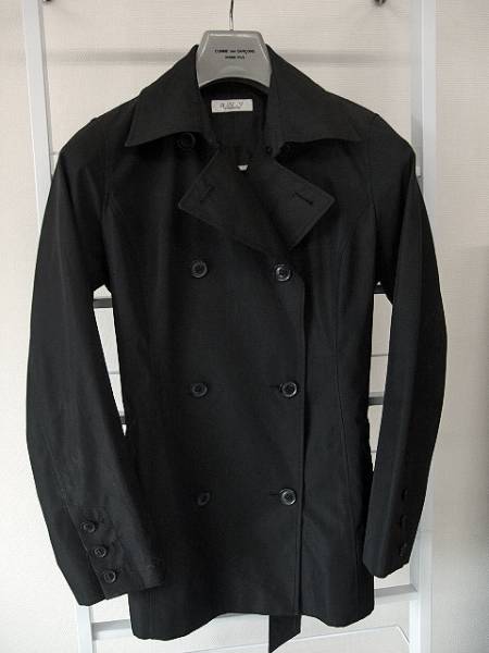 ◆a.v.v MICHEL KLEIN ミッシェルクラン◆トレンチコート黒◆拍卖