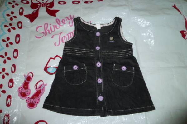 美品CHIKACHIKAジャンパースカート80cm拍卖