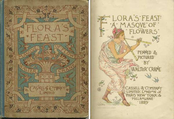 【特価】 *100年前の絵本箱* FLORA'S FEAST拍卖