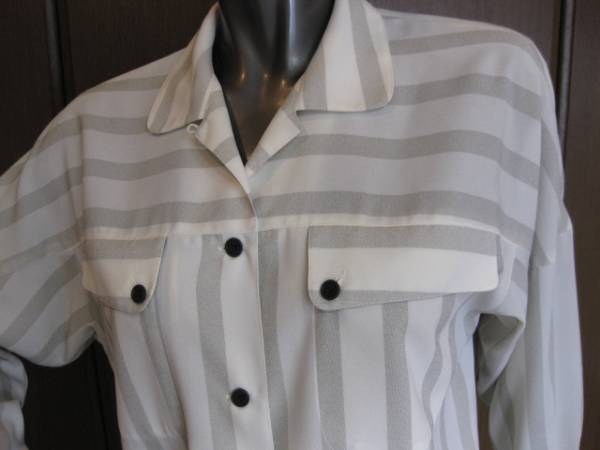 ★美品/USED★LE HAVRE/長袖×オーバーブラウス★日本製★拍卖