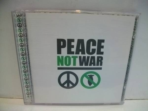 UK盤 PEACE NOT WAR 2枚組CD 平和と戦争 非暴力拍卖