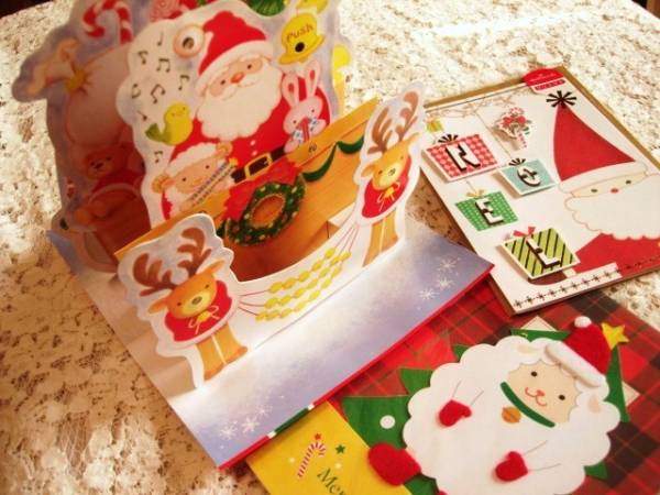 Xmas立体オルゴールカード他 3点セット★ヒツジ 拍卖
