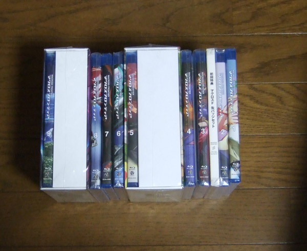 新品 Blu-ray マクロスF 初回版 全9巻セット拍卖