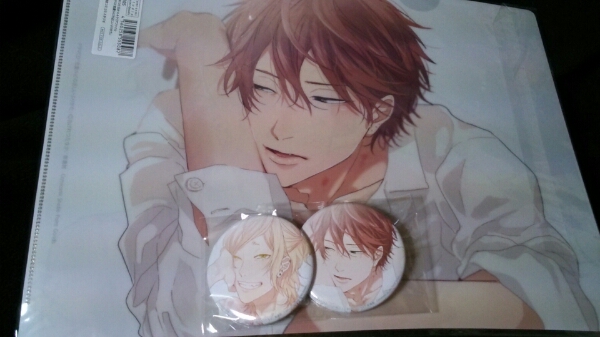 おげれつたなか/恋愛ルビ~クリアファイル缶バッジ/コミコミ拍卖