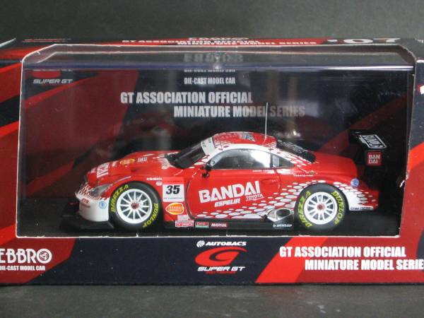 エブロ 1/43 904 SUPER GT500 BANDAI DUNLOP SC430 №35拍卖