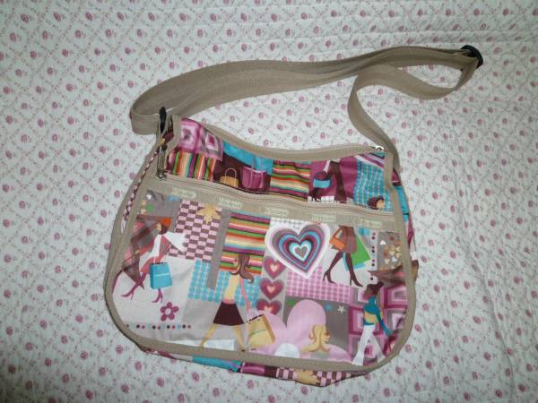 ★レスポートサック★美品 クラシックホーボー アベニュー柄 ショルダーバッグ 拍卖