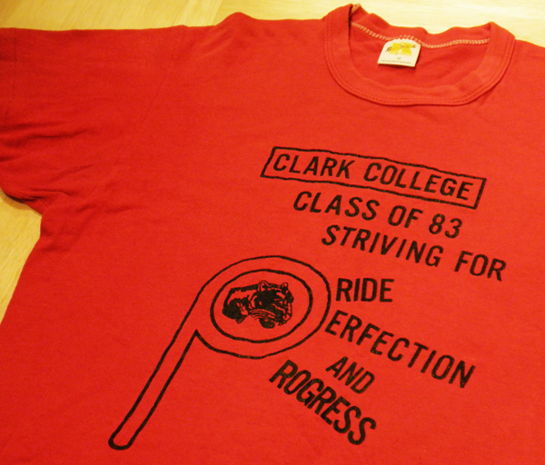 SM【80's/カレッジTシャツ】ラッセル ンテージ古着拍卖