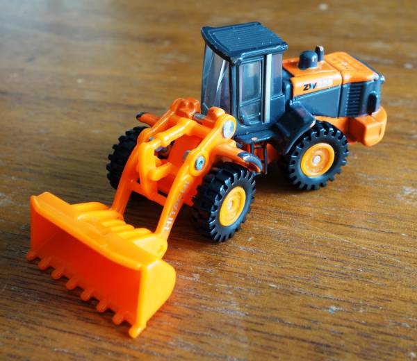 トミカ No.71 日立建機 ホイールローダZ W220 絶版 オレンジ色拍卖