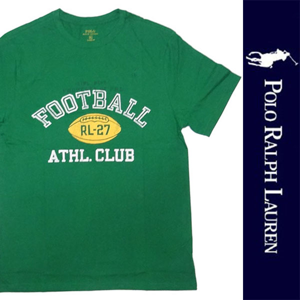 送料無料 新品 POLO RALPH LAUREN BOYS S/S T-SHIRT ポロ ラルフローレン ボーイズ 半袖 Tシャツ グリーン カットソー RL XL 正規品 113D拍卖