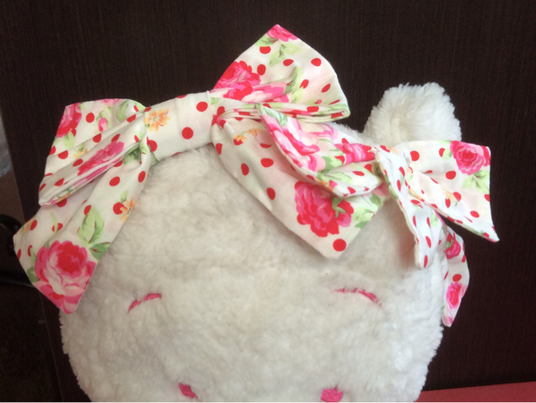 ドット お花 リボン りぼん ガーリー カチューシャ拍卖