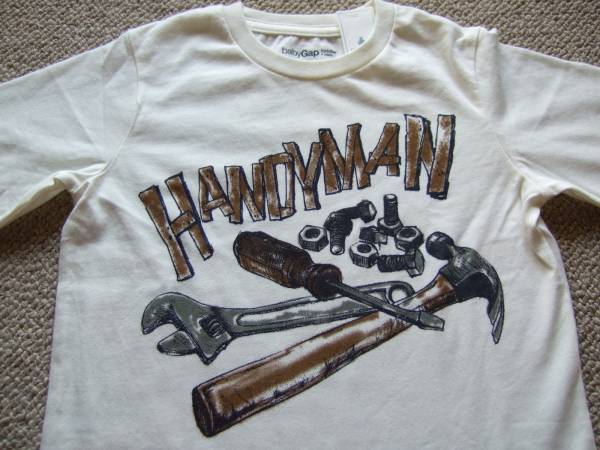 GAP ギャップ Tシャツ長袖 WT 男の子 ボーイズ US:4years(100)拍卖