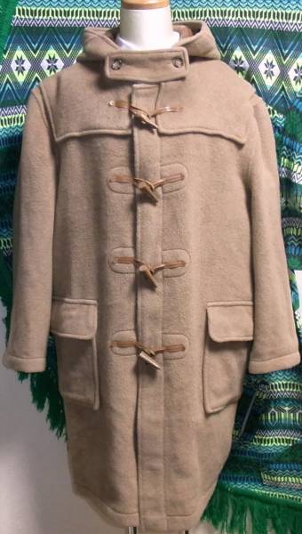 英国製 グローバーオール ダッフルコート 40 裏チェック拍卖