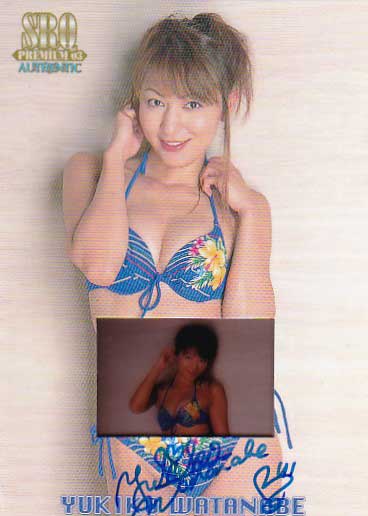 SRQ03プレミアム 渡辺由紀子 5枚限定水着フィルムオート拍卖