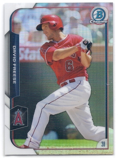 2015 Bowman Chrome David Freese Refractor /499拍卖
