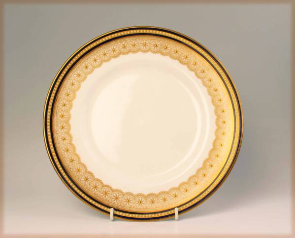 ロイヤル・ウスター = 豪華金彩 ・ JEW 大 プレート 27cm拍卖