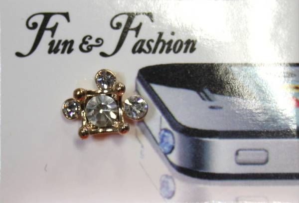 iPhone/スマホ アクセサリー ジャック用ピアス クリスタル拍卖