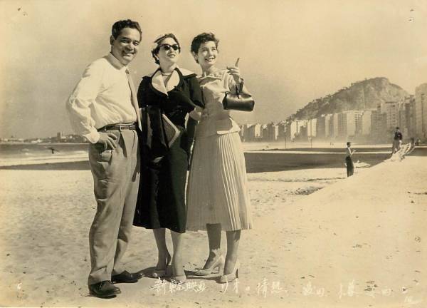 p20739藤田進 安西郷子 木暮実千代『リオの情熱』スチル拍卖