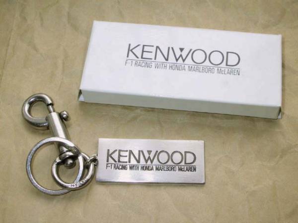 ― 非売品 ― ◆KENWOOD/ケンウッド ホンダ・マクラーレン F-1 キーホルダー拍卖