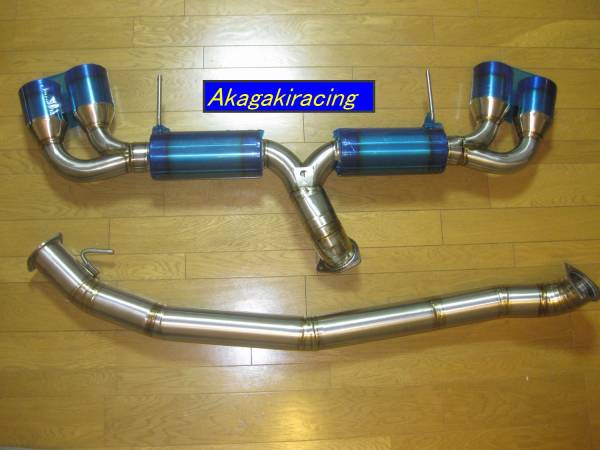 日産 R35 GT-R用 低圧損フルチタンマフラー 税込み即決拍卖