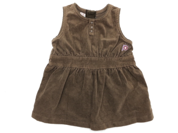 KO126★美品★送料無料★ELLE★ベルベットワンピース 80拍卖