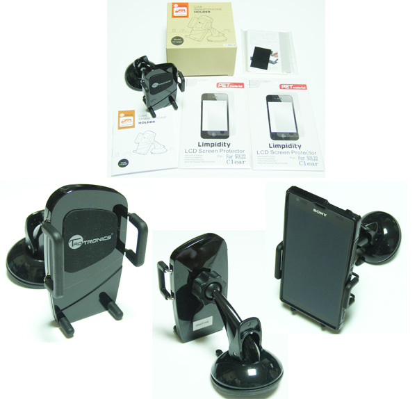 ● 新品 スマートフォン 車載ホルダー 360度回転,画面クロス付/車 ナビ/携帯 ホルダー/自動車 携帯 スマートフォン/拍卖