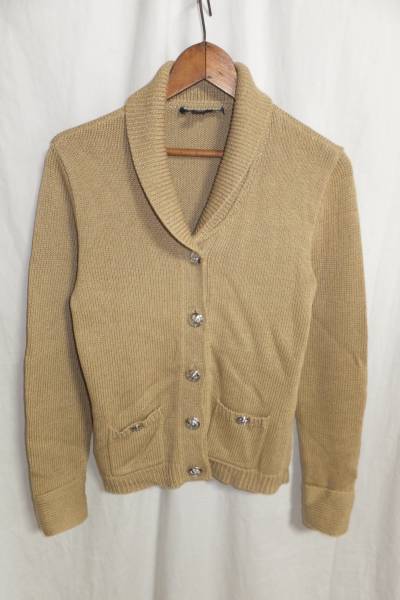 ☆☆送料無料☆☆RalphLauren☆ショールカラーニットカーディガン☆M☆z20☆拍卖