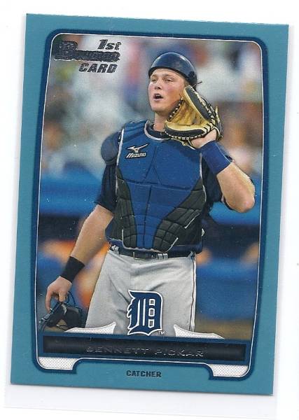 2012 Bowman Draft Bennett Pickar Blue /500拍卖