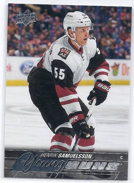 15-16 Upper Deck Henrik Samuelsson Young Guns RC拍卖