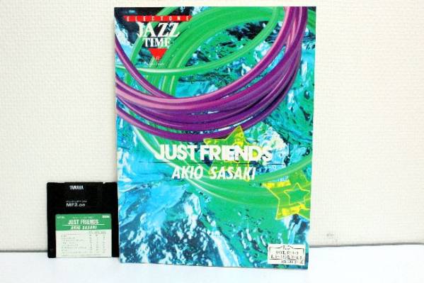 3g◆◆エレクトーン楽譜■佐々木昭雄 ジャストフレンズ 5~3級☆FD◇49拍卖