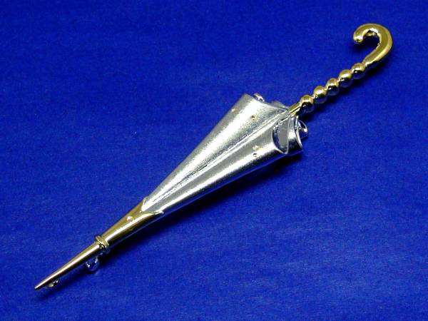 【Maryf 特価出品20%OFF】★★シルバー傘ブローチGR-5★★拍卖