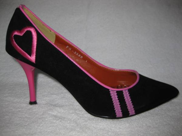 ★美品/USED★ORANGE HOUSE/フェイクスエード/パンプス★L★拍卖