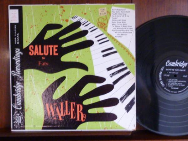 TONY BURRELLO/SALUTE TO FATS WALLER-24 (LP)拍卖