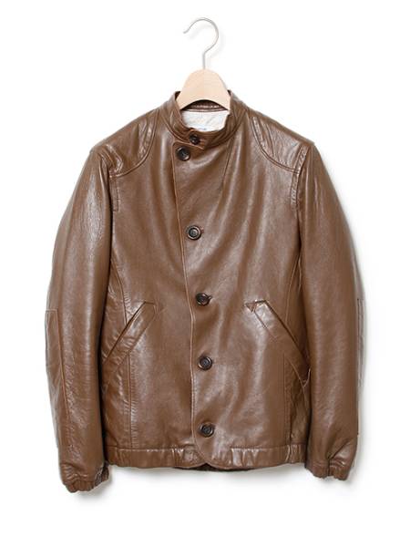 nonnative DRIFTER BLOUSON - SHEEP LEATHERレザージャケット ノンネイティブ デニム 革ジャン拍卖