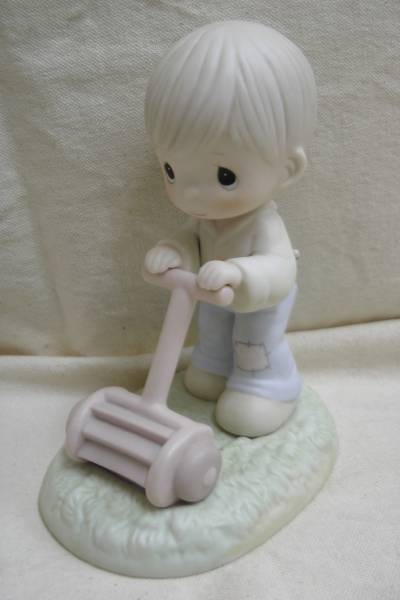 ★precious momentsプレシャスモーメンツ 男の子庭の手入れ 即決拍卖