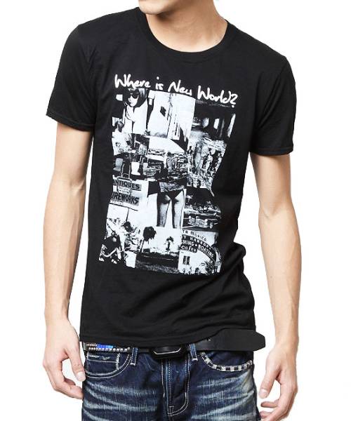 新品未使用半袖TシャツサイズL【VANQUISHフォトVGC483黒】ブラック拍卖