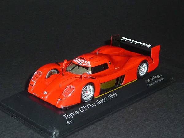 TOYOTA GT One Street 1999 1/43 MINICHAMPS ミニチャンプス ル・マン24時間 耐久レース ル・マン24H拍卖