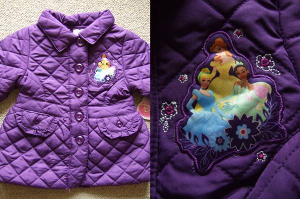 プリンセス ジャケット コート ディズニー シンデレラ 中綿拍卖