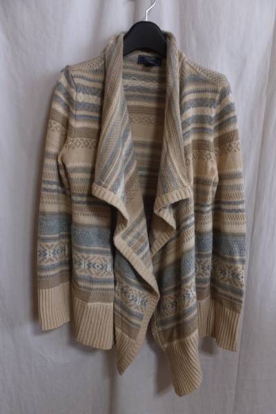 ☆☆送料無料☆☆CHAPS☆チャップス☆ネイティブ柄カーディガン☆M☆コットン☆z20拍卖