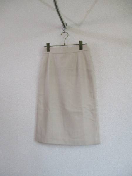 enquete(フランドル)ベージュミモレタイトスカート(91716②)拍卖