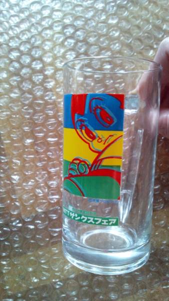 未使用 / 鉄腕アトム ガラスのコップ(ガラスジョッキ) NTT拍卖