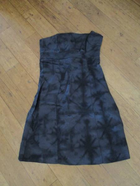 ZARA黒後ろ編上げベアトップチュニック(USED)11216)拍卖