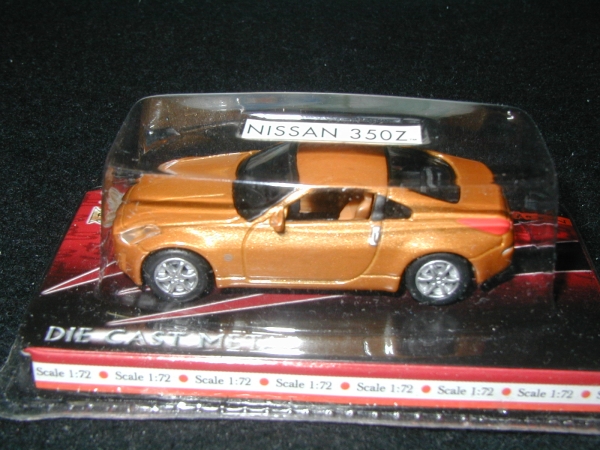 Yat Ming ヤトミン 1/72 日産フェアレディZ 350Z(Z33) オレンジ NISSAN FAIRLADY Z 350Z拍卖