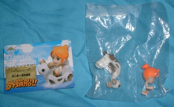 ワンピースコレクション グランドパイレーツ ナミ&ミニメリー2号拍卖